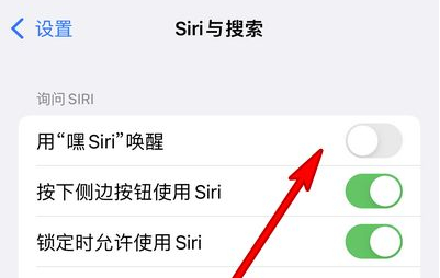 西安苹果13维修分享iPhone 13怎么唤醒 Siri  