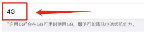 西安苹果13维修分享iPhone 13恒定4G设置方法 