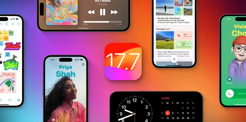 西安苹果手机维修分享苹果 iOS / iPadOS 17.7.1 正式版推送 